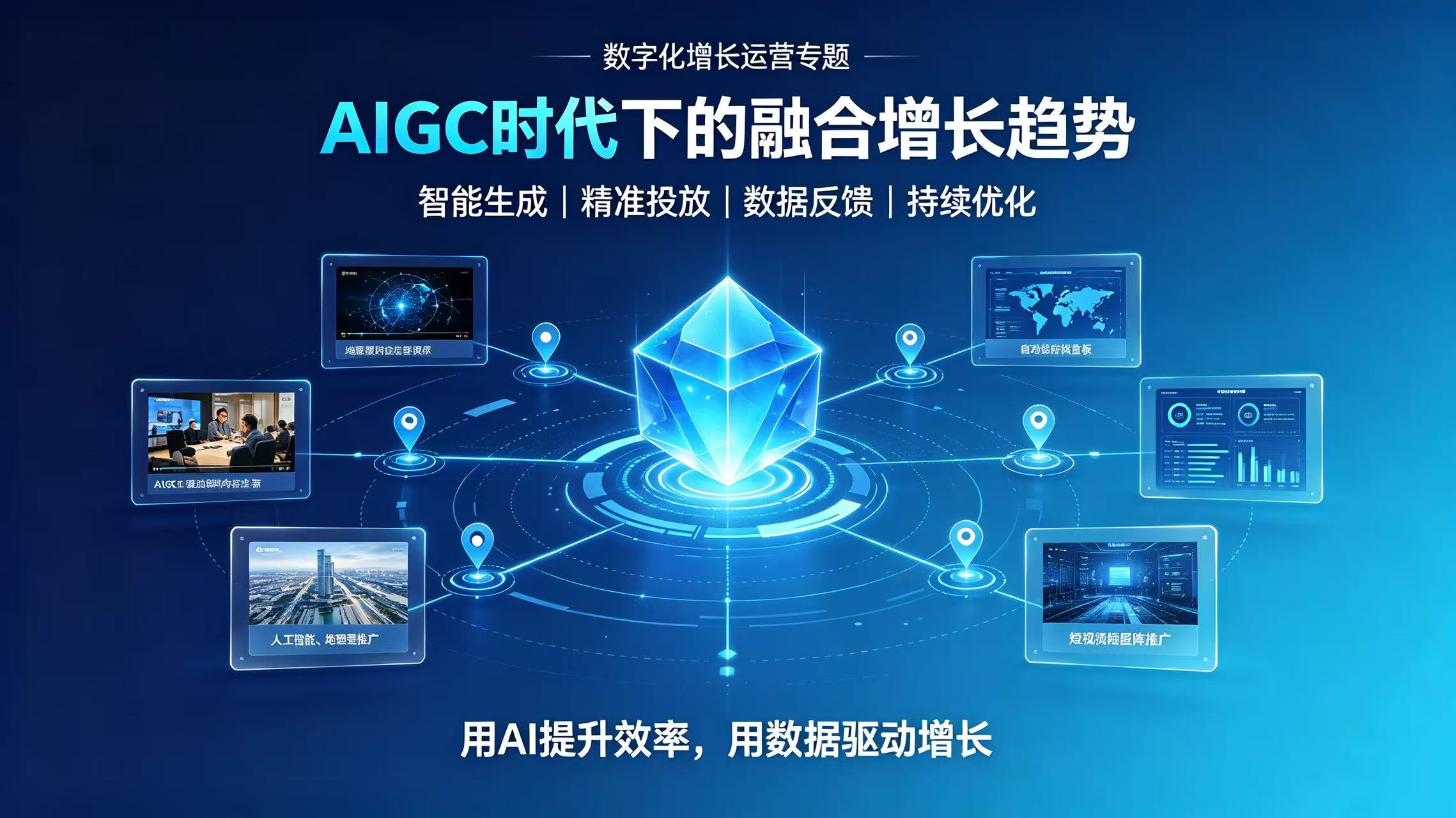 AIGC时代下GEO推广与短视频矩阵营销的融合趋势